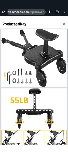 Universal stroller board with - stroller,